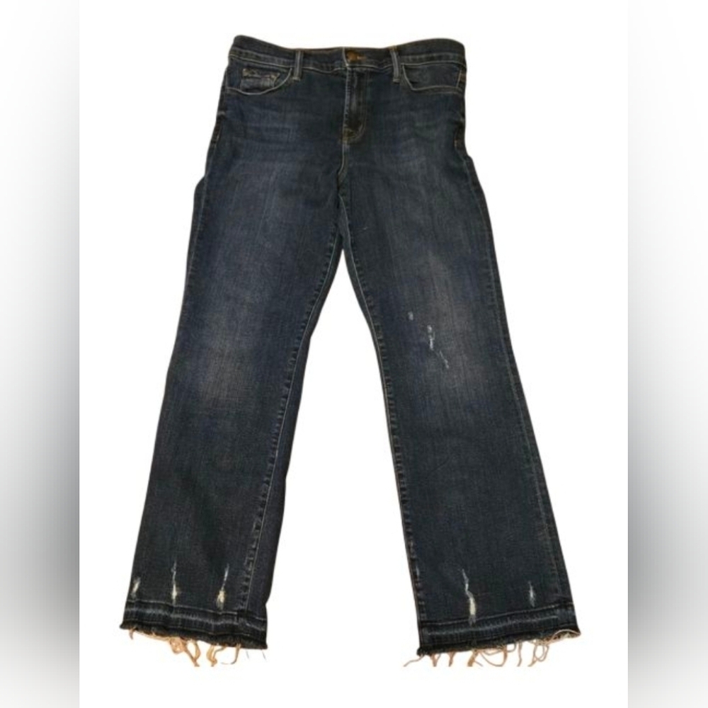 Jbrand Selena Mid Rise Crop Tonic 30/10 Inseam 26" Rise 10"